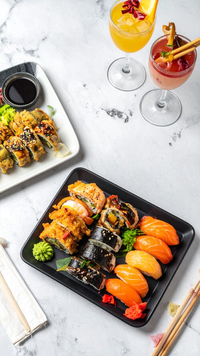 Sushi Platte & hausgemachte Drinks für 2 Personen – Bild 2