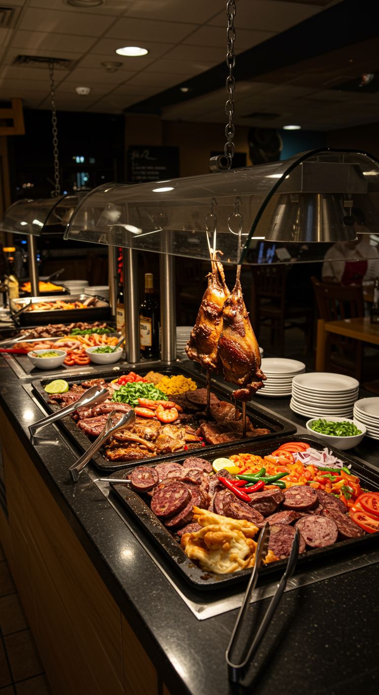 Rodizio Fleisch-Buffet – All You Can Eat – Bild 3