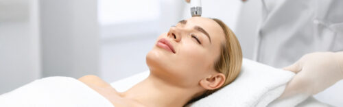 Mikrodermabrasion für das Gesicht