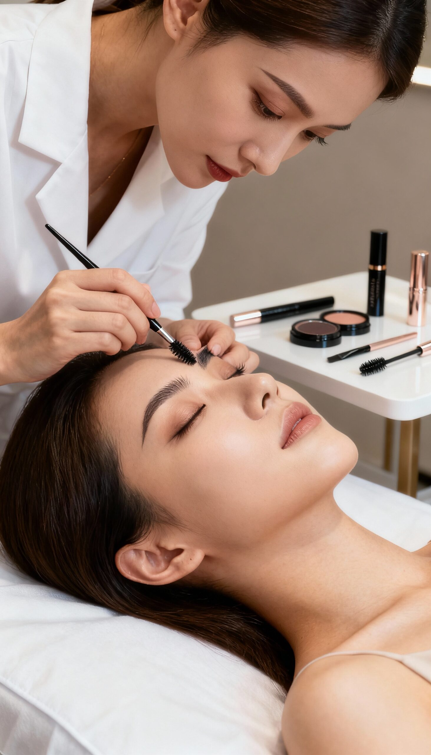 Augenbrauen- und Wimpernfärbung – Bild 3