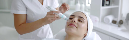 Aquafacial Behandlung