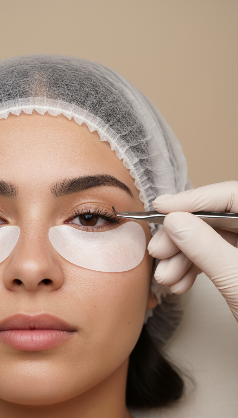 Wimpern‑ & Augenbrauenlifting – Bild 2