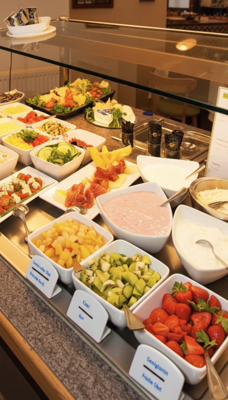 All‑You‑Can‑Eat Frühstücksbuffet mit Heißgetränken & Säften – Bild 4