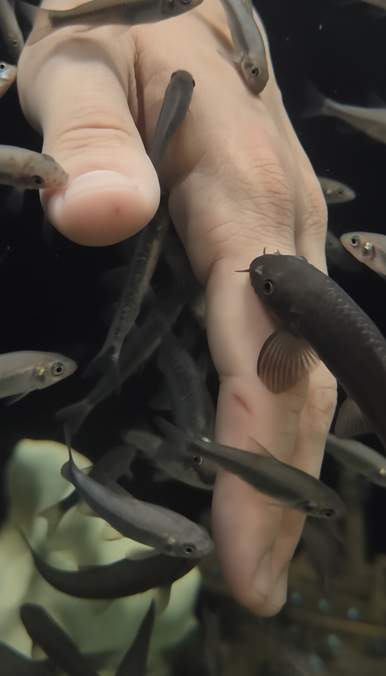 Fish Spa für Hand- oder Fußpflege – Bild 4