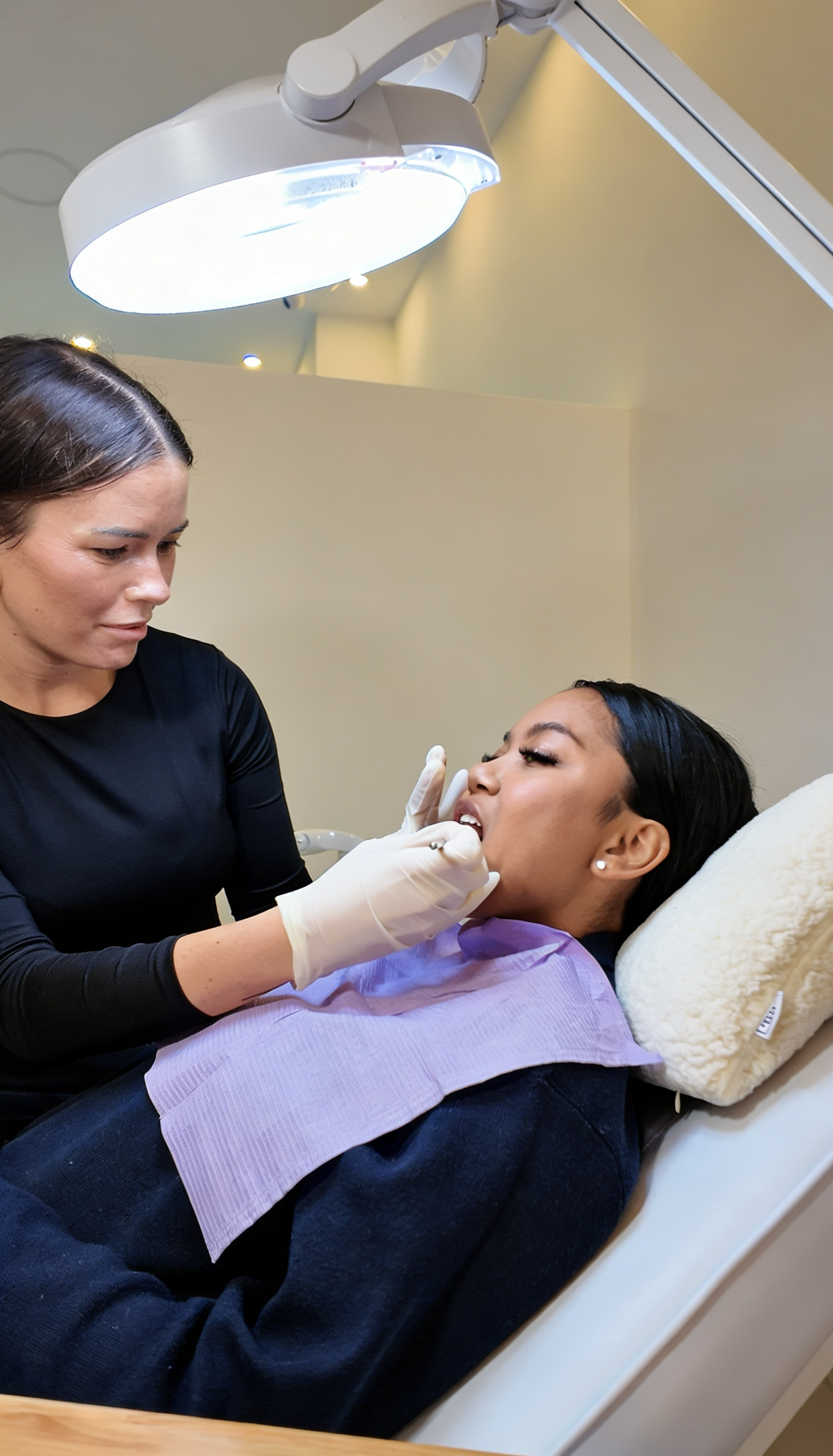 Kosmetische Zahnreinigung bei Elegance Smile Dortmund – professionelle Reinigung und Pflege der Zähne während der Behandlung