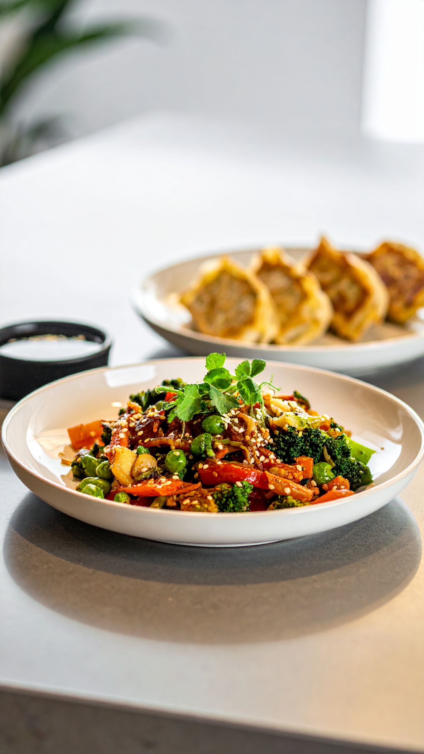 Asiatisch vegetarisches Brunch-Buffet – Bild 3