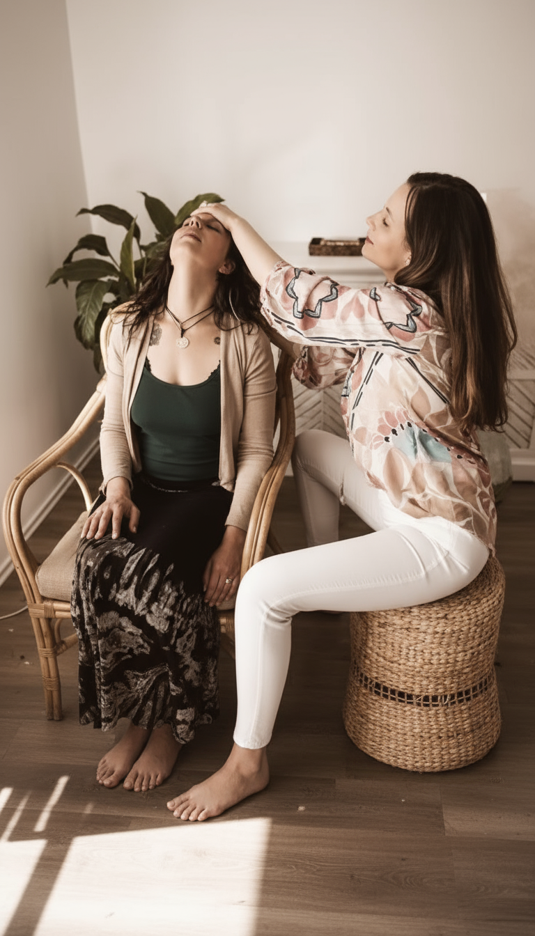 Trauma- oder Psychotherapie Sitzung – Bild 4