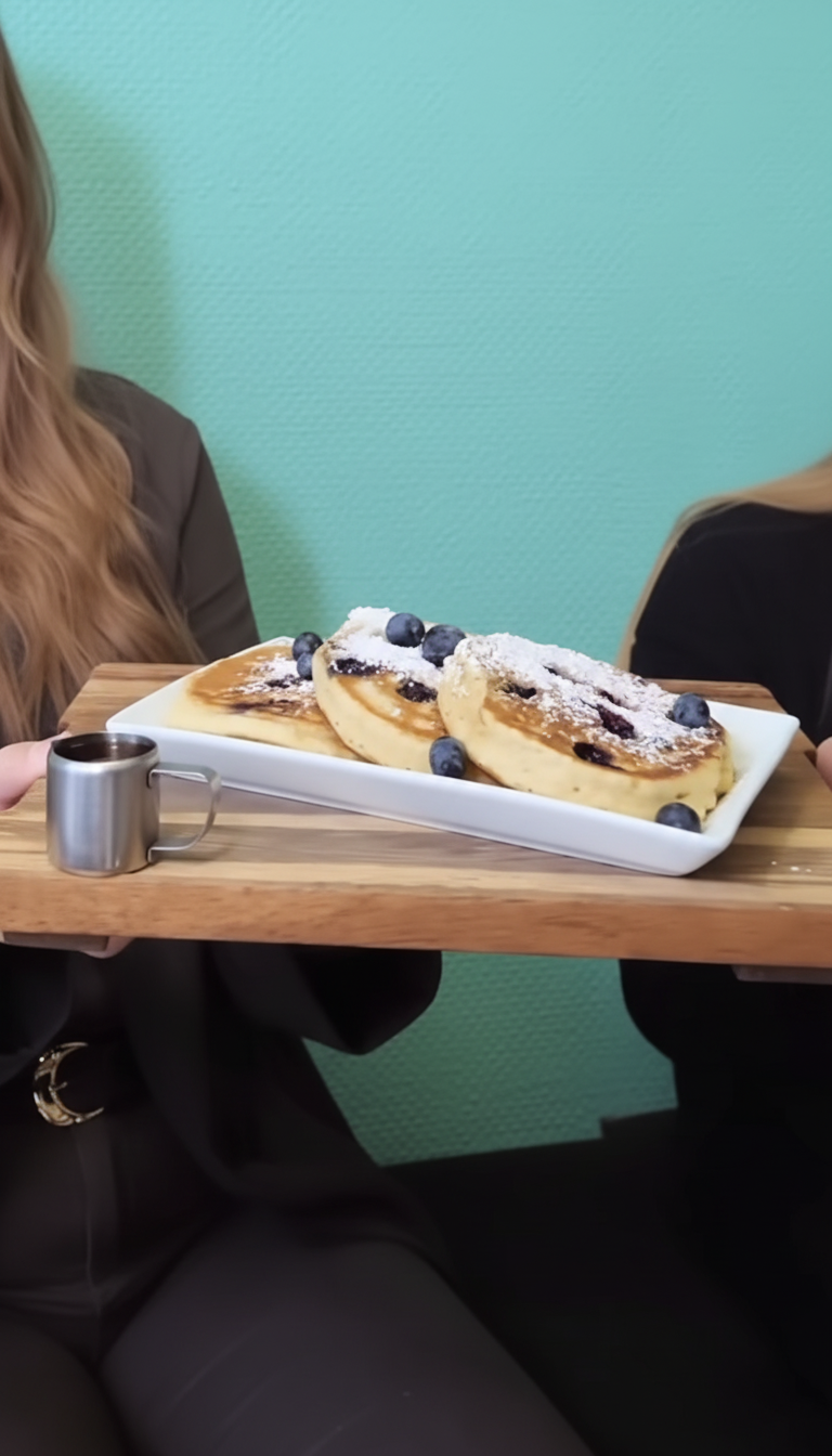 American Pancakes & Getränk für 2 Personen – Bild 4