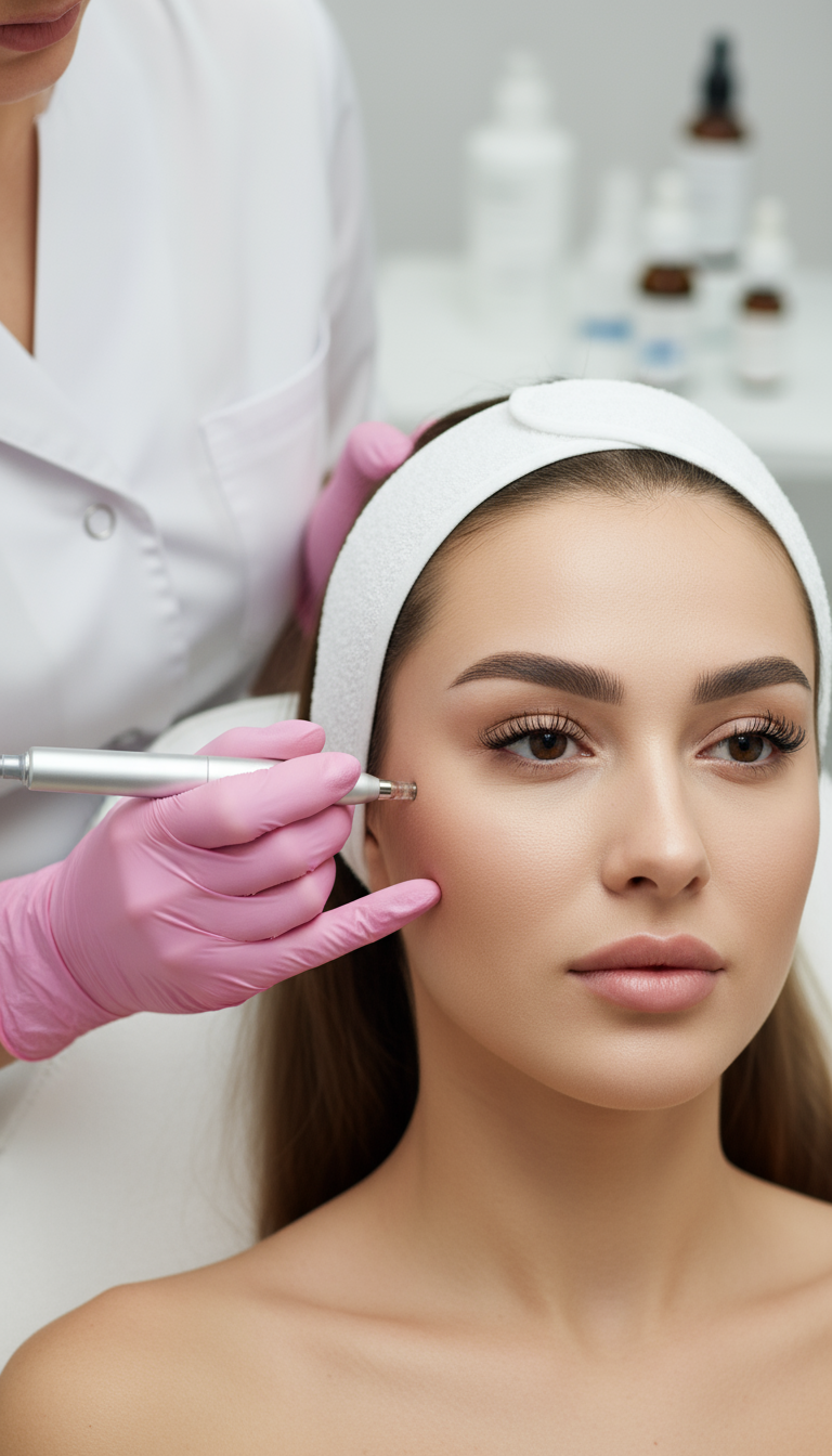 Microneedling Gesicht & Hals – Bild 2