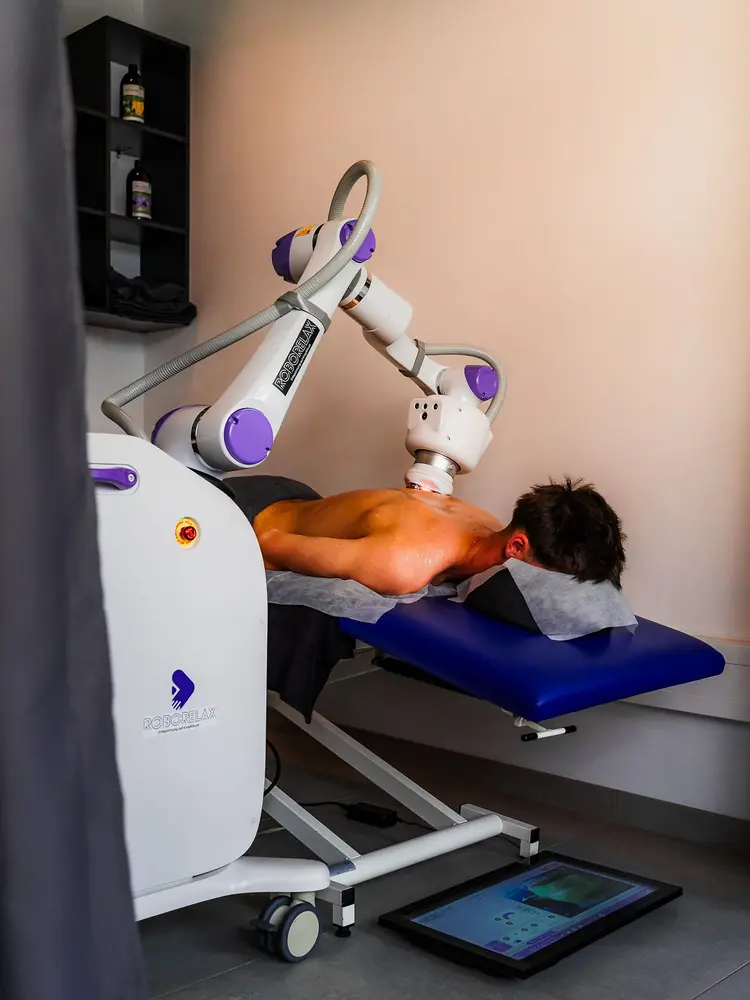 KI gesteuerte Tiefenentspannungsmassage – Bild 3