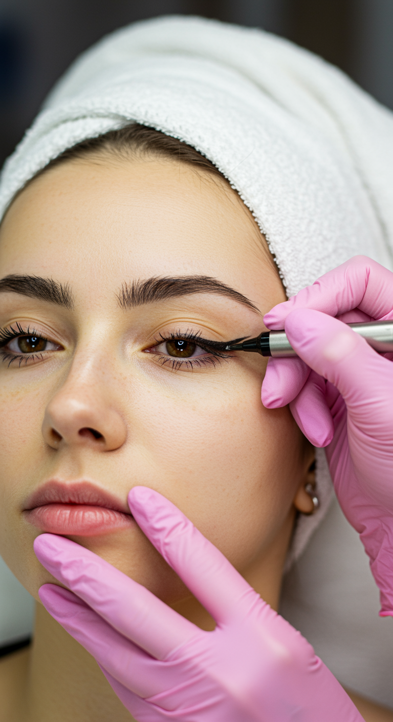 Lidstrich Permanent Make-Up – Bild 3