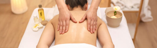 Massage mit Blockadenkorrektur