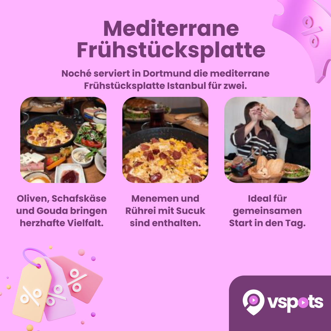 Mediterrane Frühstücksplatte für 2 Personen – Bild 6