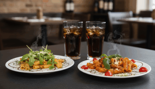 Pasta-Gerichte & Getränke für 2 Personen