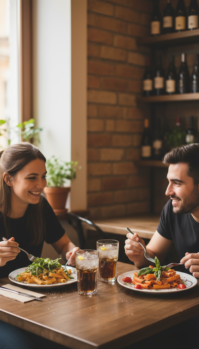 Pasta-Gerichte & Getränke für 2 Personen – Bild 2