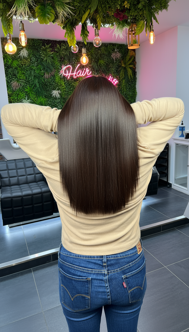 Vegane- oder Keratin-Glättung – Bild 2