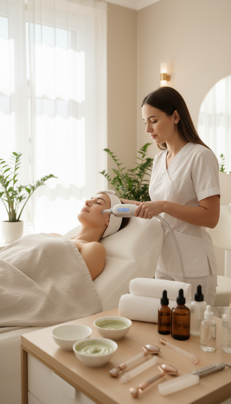 Aquafacial & Green Peeling – Bild 2