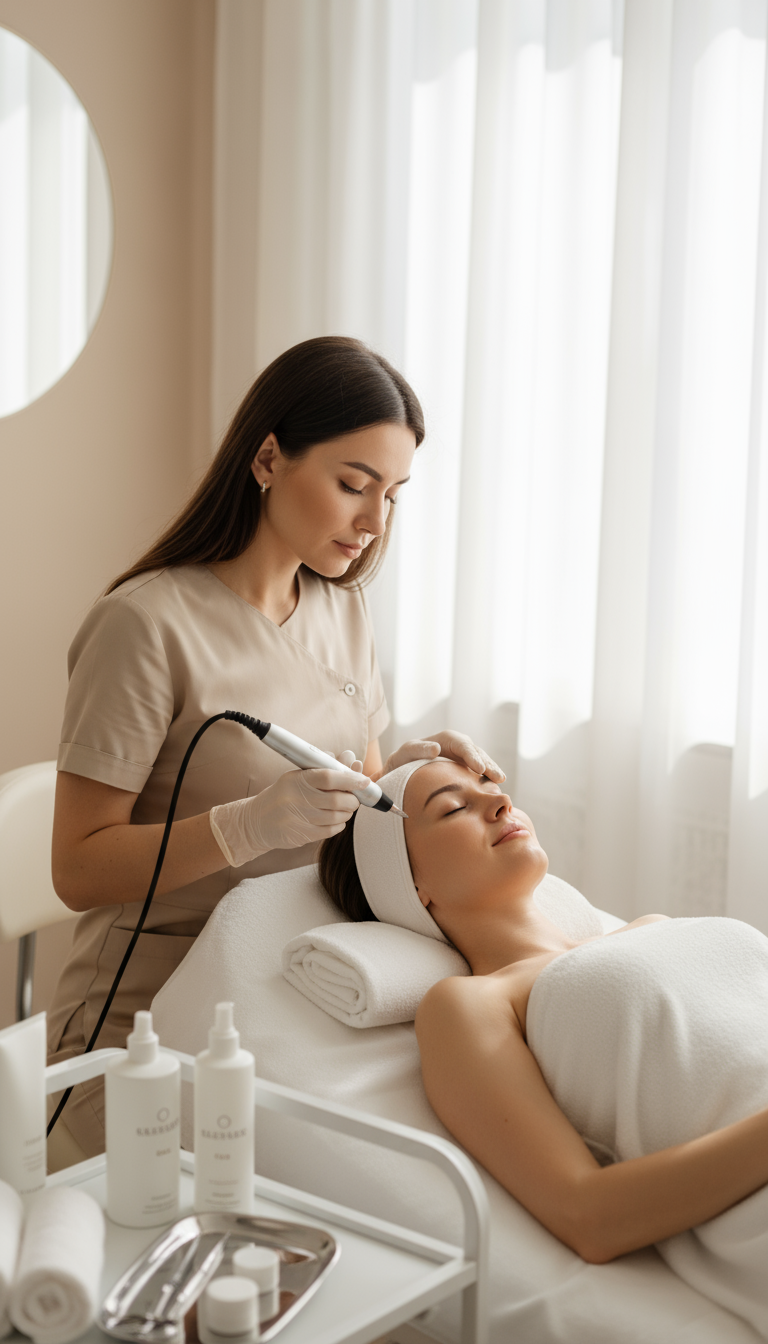 Microneedling & Aquafacial – Bild 3