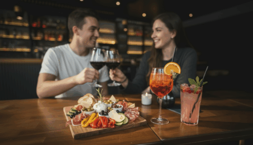 Antipasti mit Wein & Spritz für 2 Personen