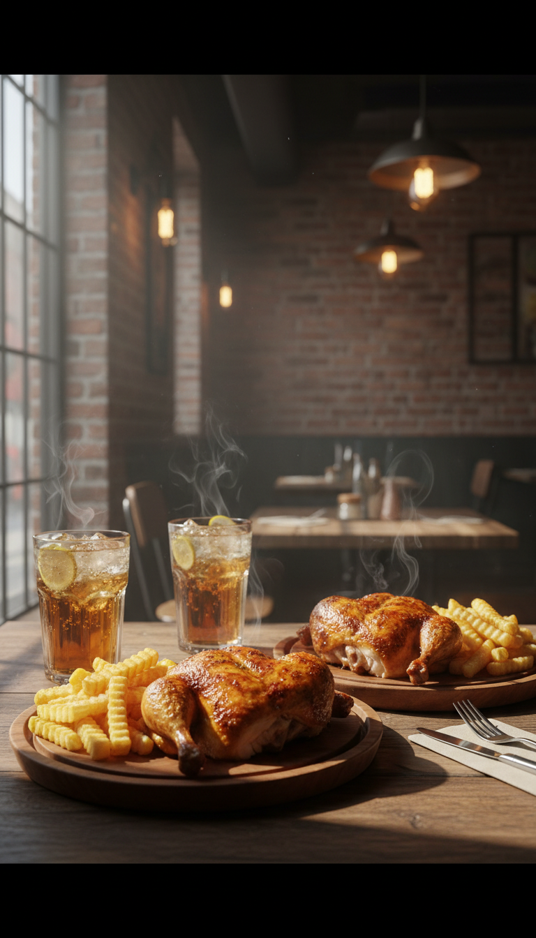 Halbes Hähnchen Menü für 2 Personen – Bild 2