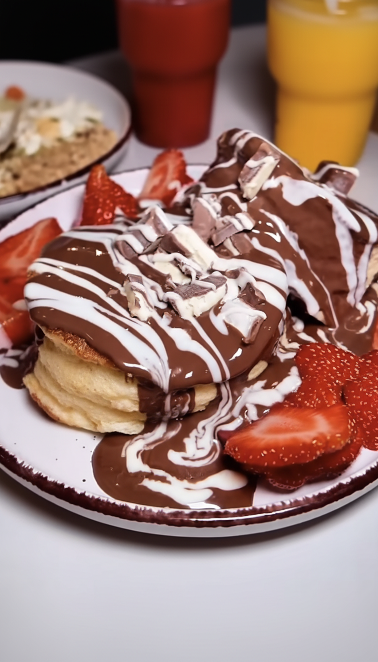 Souffle Pancake & Iced Matcha Latte – Bild 4