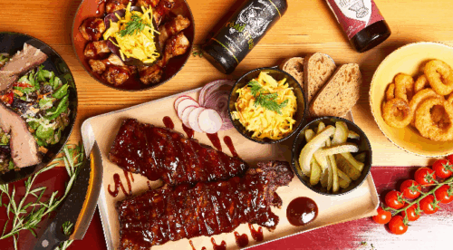 BBQ‑Platte für 2 Personen