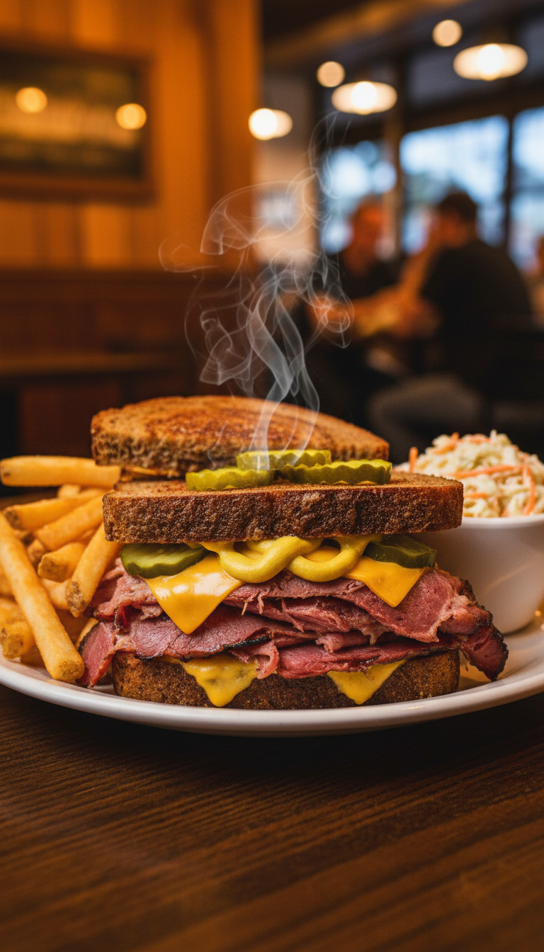 Pastrami Burger, Sandwich & Bowl – Bild 2