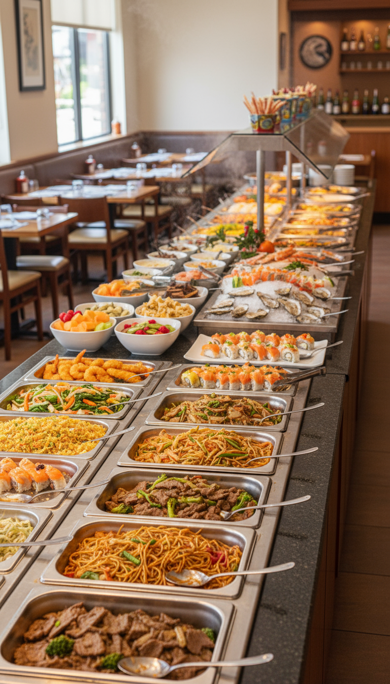Asiatisches All-You-Can-Eat Buffet für 2 Personen – Bild 3