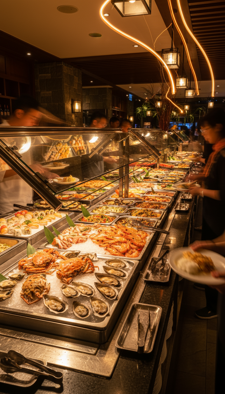 Asiatisches All-You-Can-Eat Buffet für 2 Personen – Bild 2