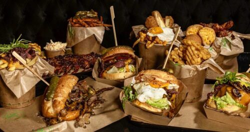 Towersteakburger-Menü für 2 Personen