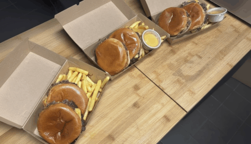 Burger Box‑Menü für 2 Personen