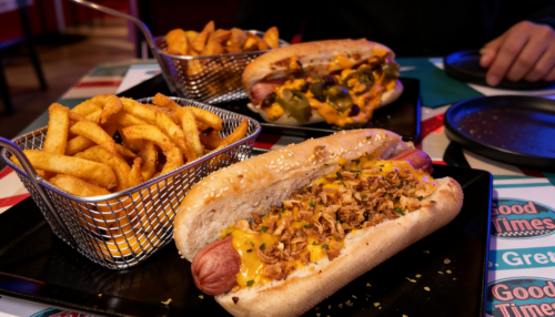 HotDog Menü für 2 Personen