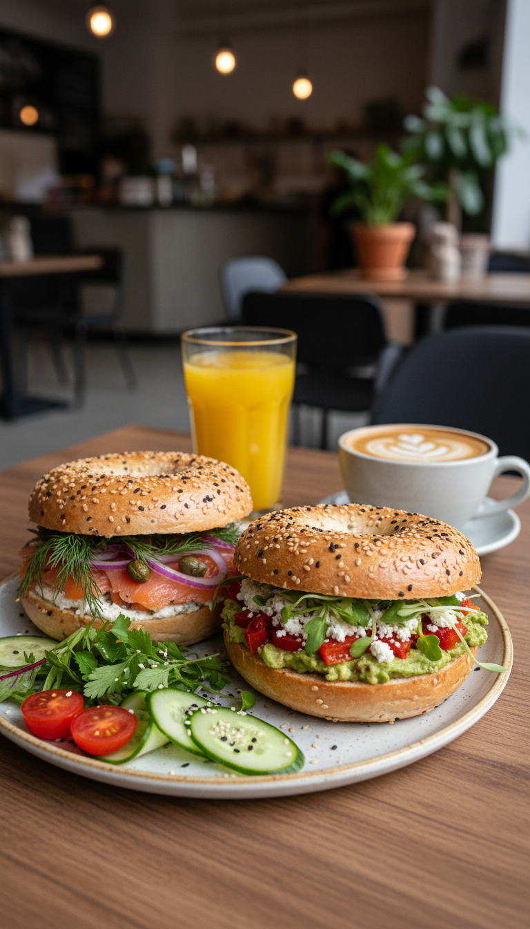 Bagels & Getränke für 2 Personen – Bild 2