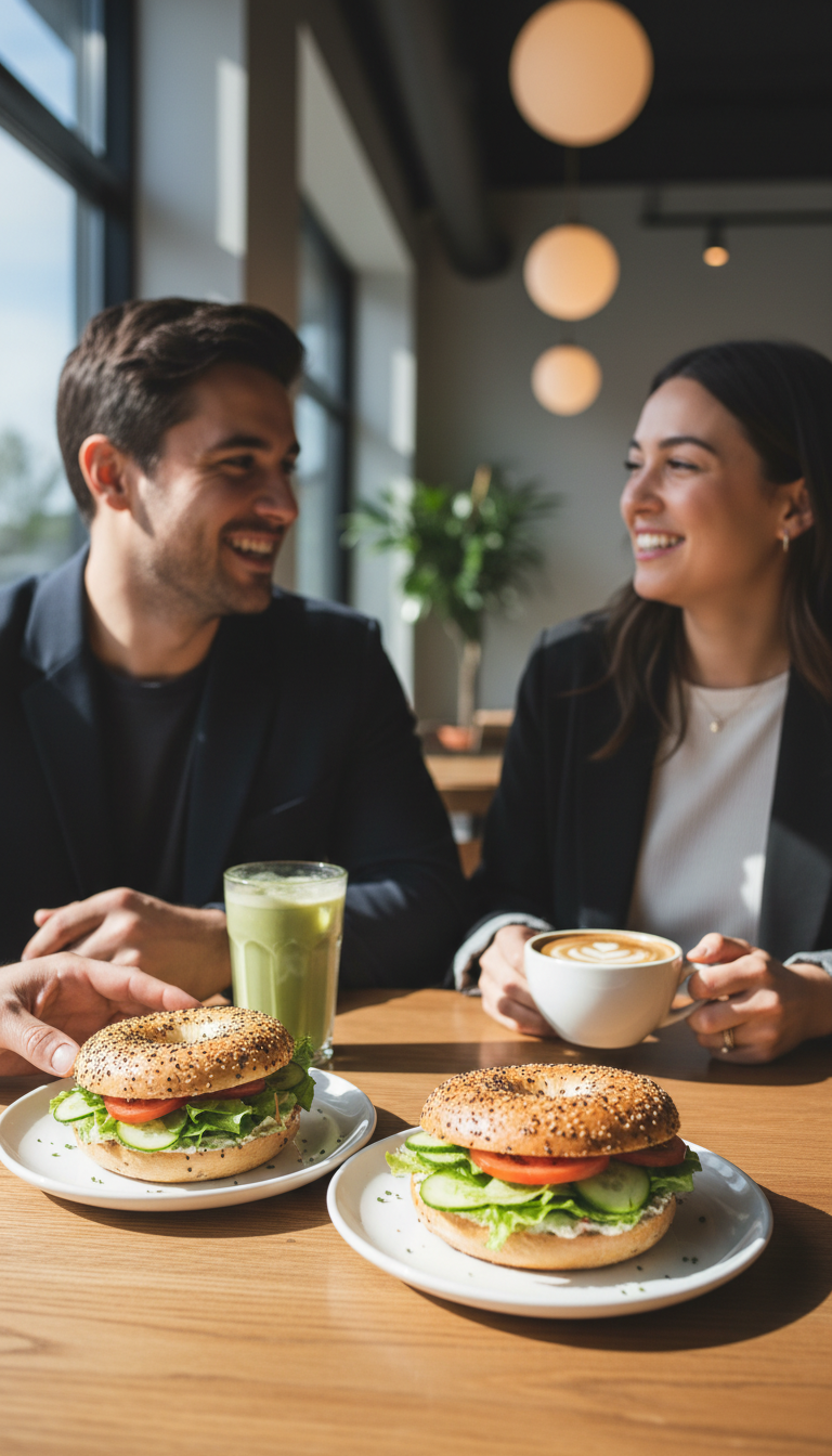 Bagels & Getränke für 2 Personen – Bild 3