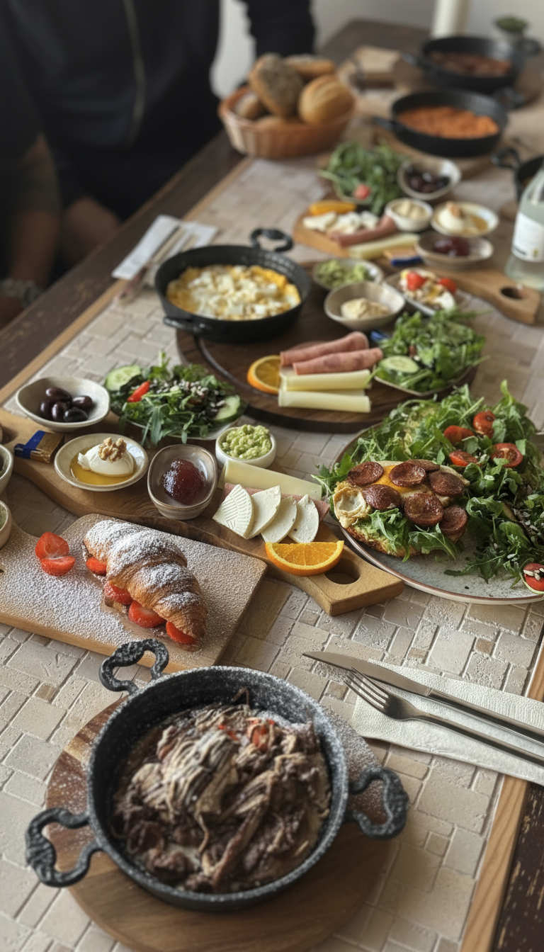 Mediterrane Frühstücksplatte für 2 Personen – Bild 3