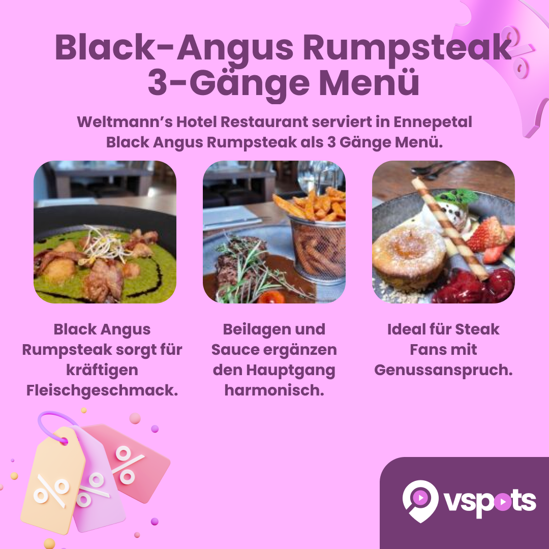 Black-Angus-Rumpsteak–3-Gänge-Menü – Bild 8