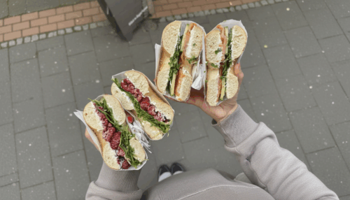 Bagel & Smoothie für 2 Personen