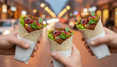 Cigköfte Wrap Menü für 2 Personen