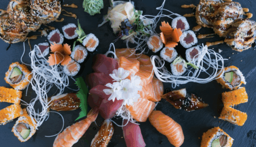 3-Gänge-Sushi-Menü für 2 Personen