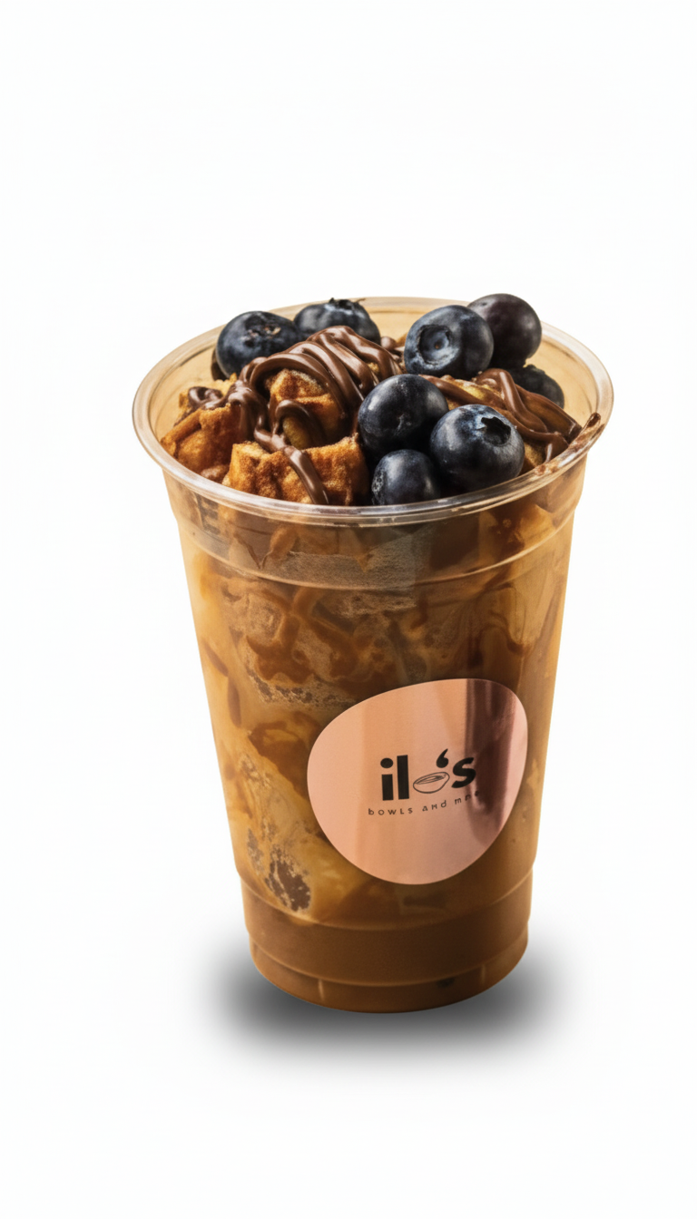 Frische Waffel und Matcha – Bild 3