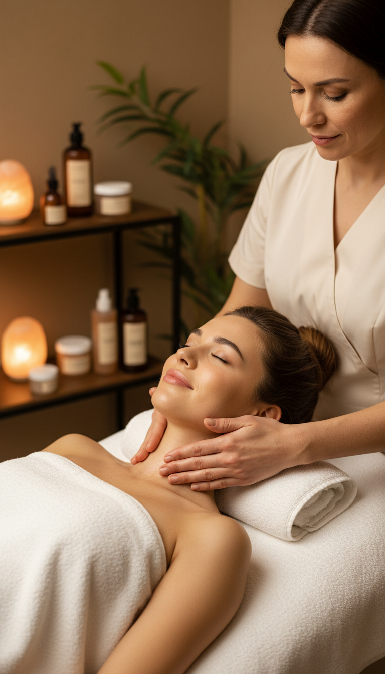 Lymphdrainage, EMS & Aquafacial Behandlung – Bild 4