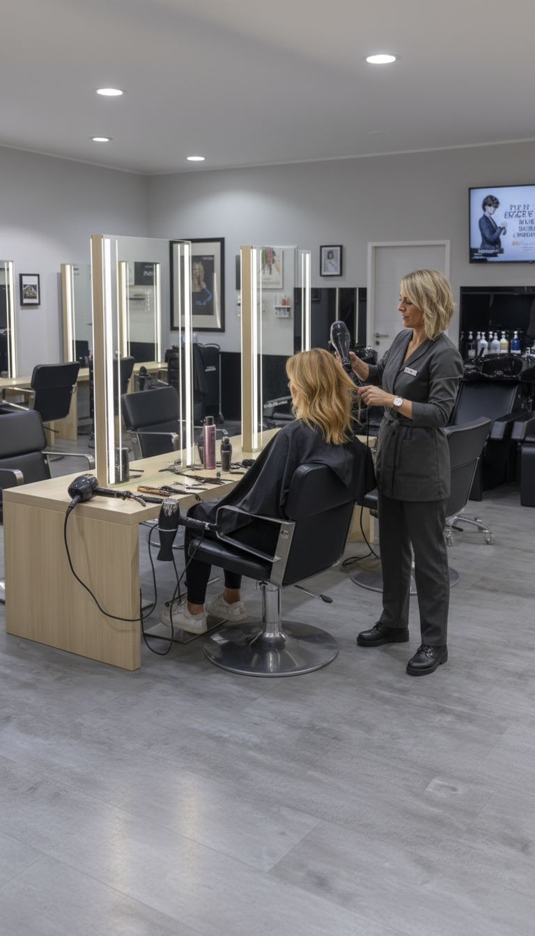 Haarschnitt mit Waschen & Föhnen – Bild 3