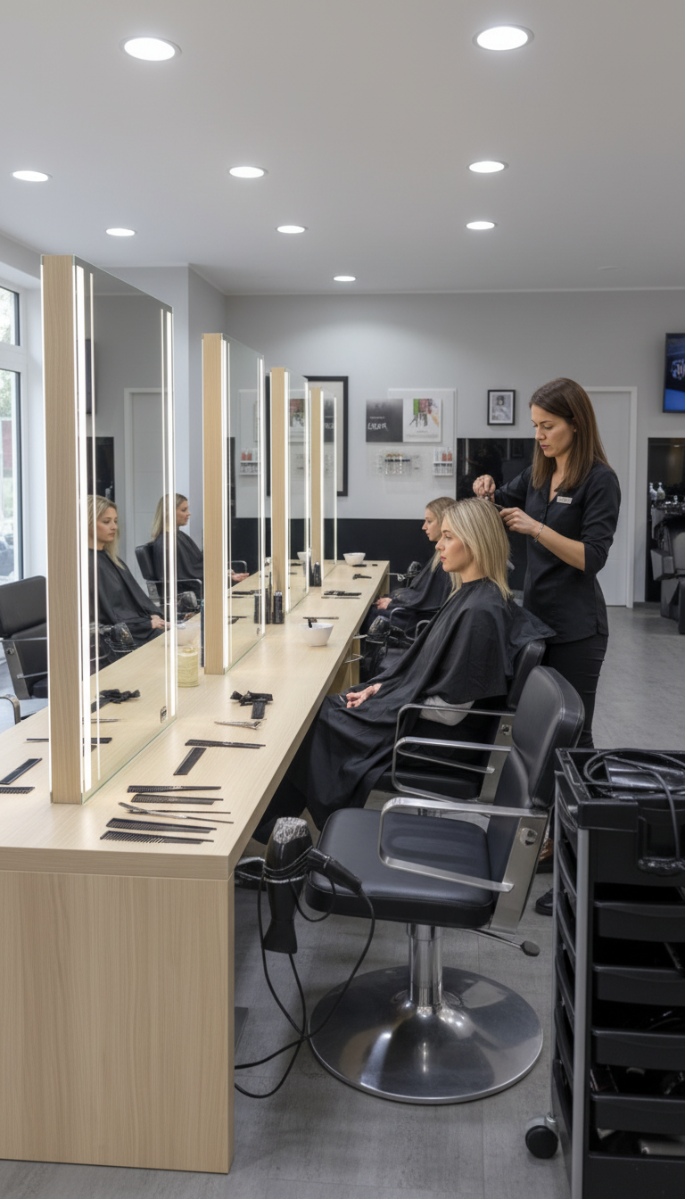 Haarschnitt mit Waschen & Föhnen – Bild 4