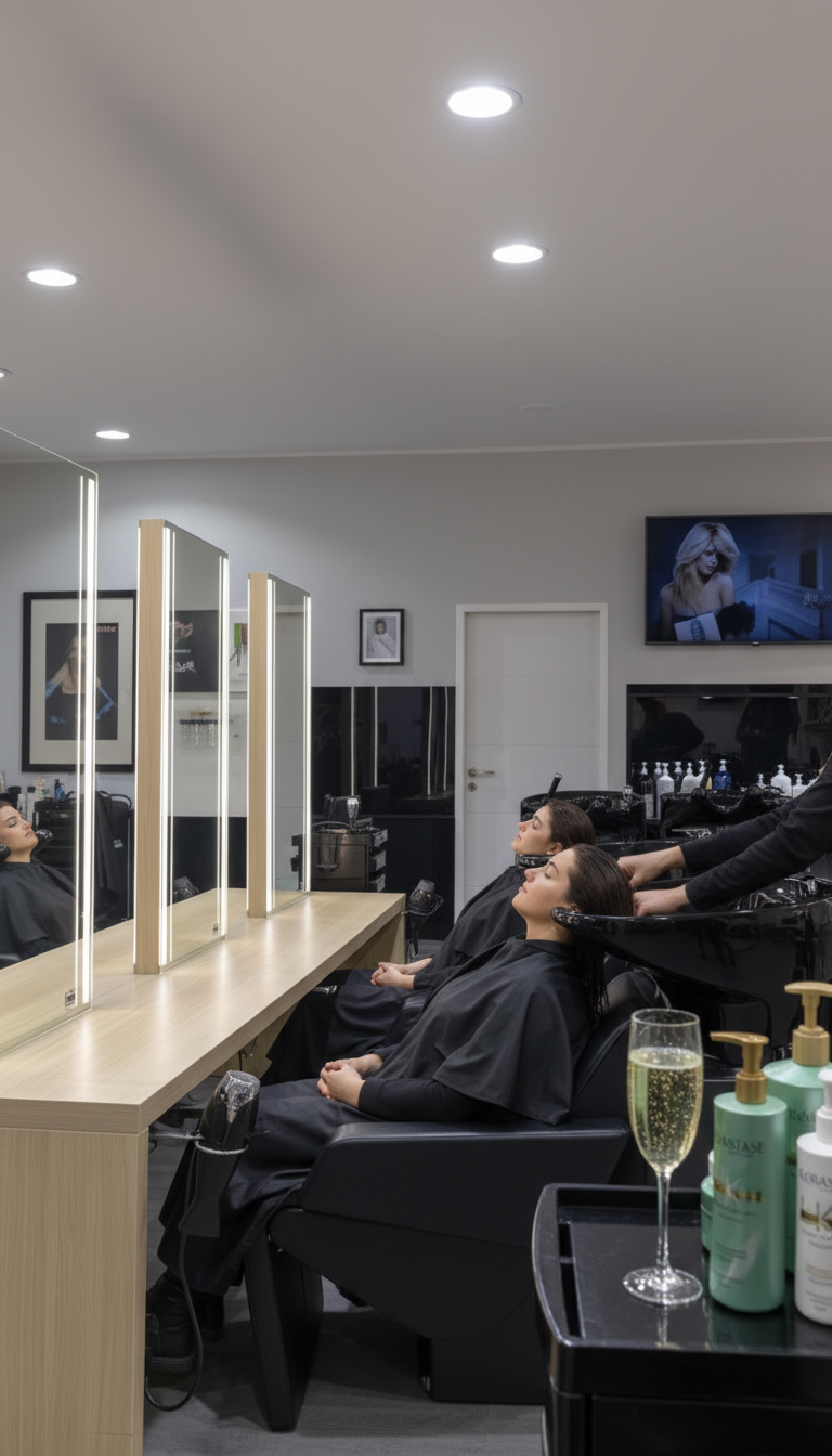 Haarschnitt mit Waschen & Föhnen – Bild 2