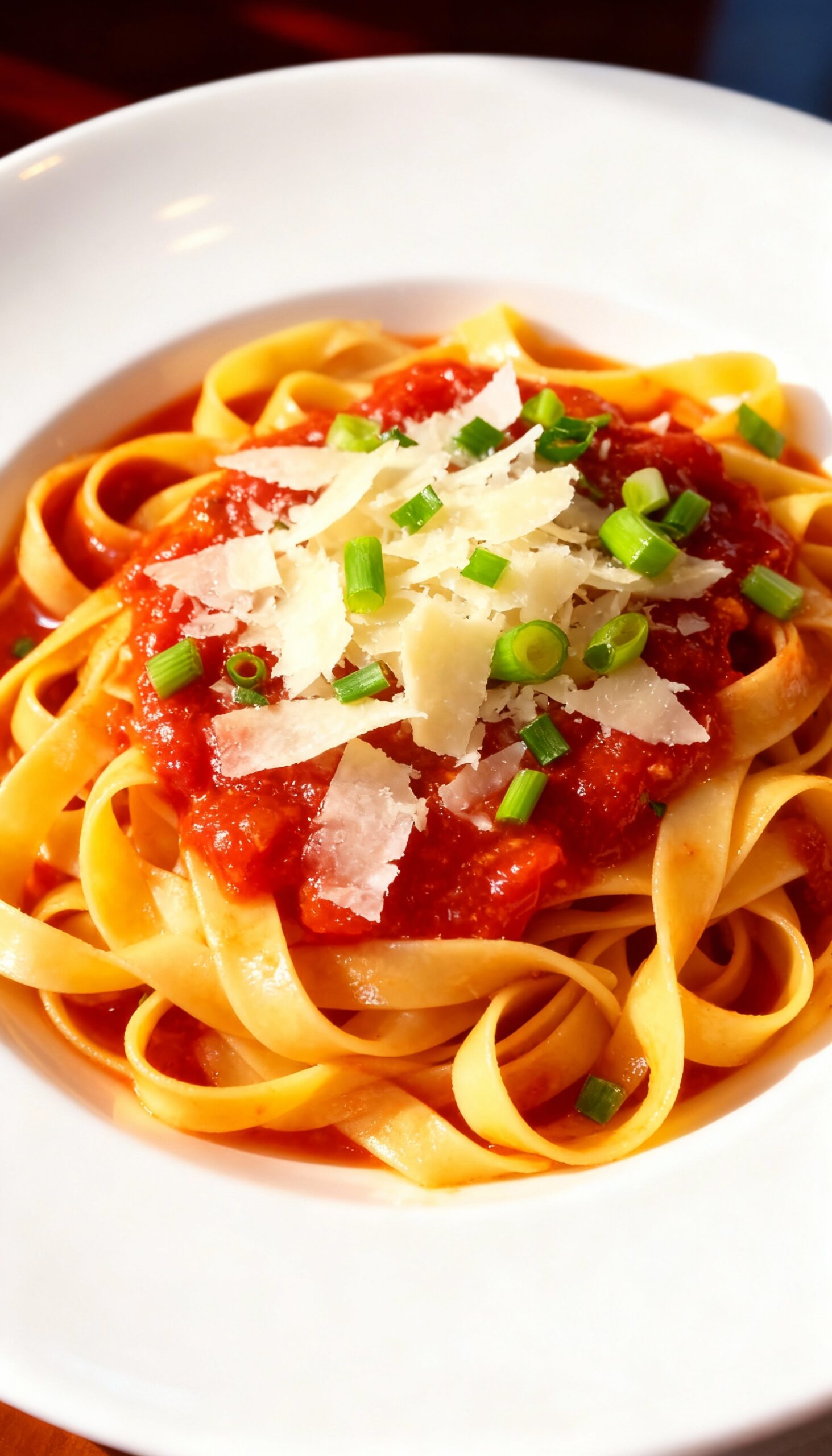 Pastamenü im Käselaib – Bild 3