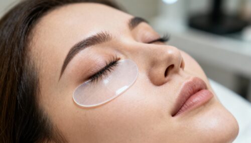 Wimpern- und Augenbrauenlifting