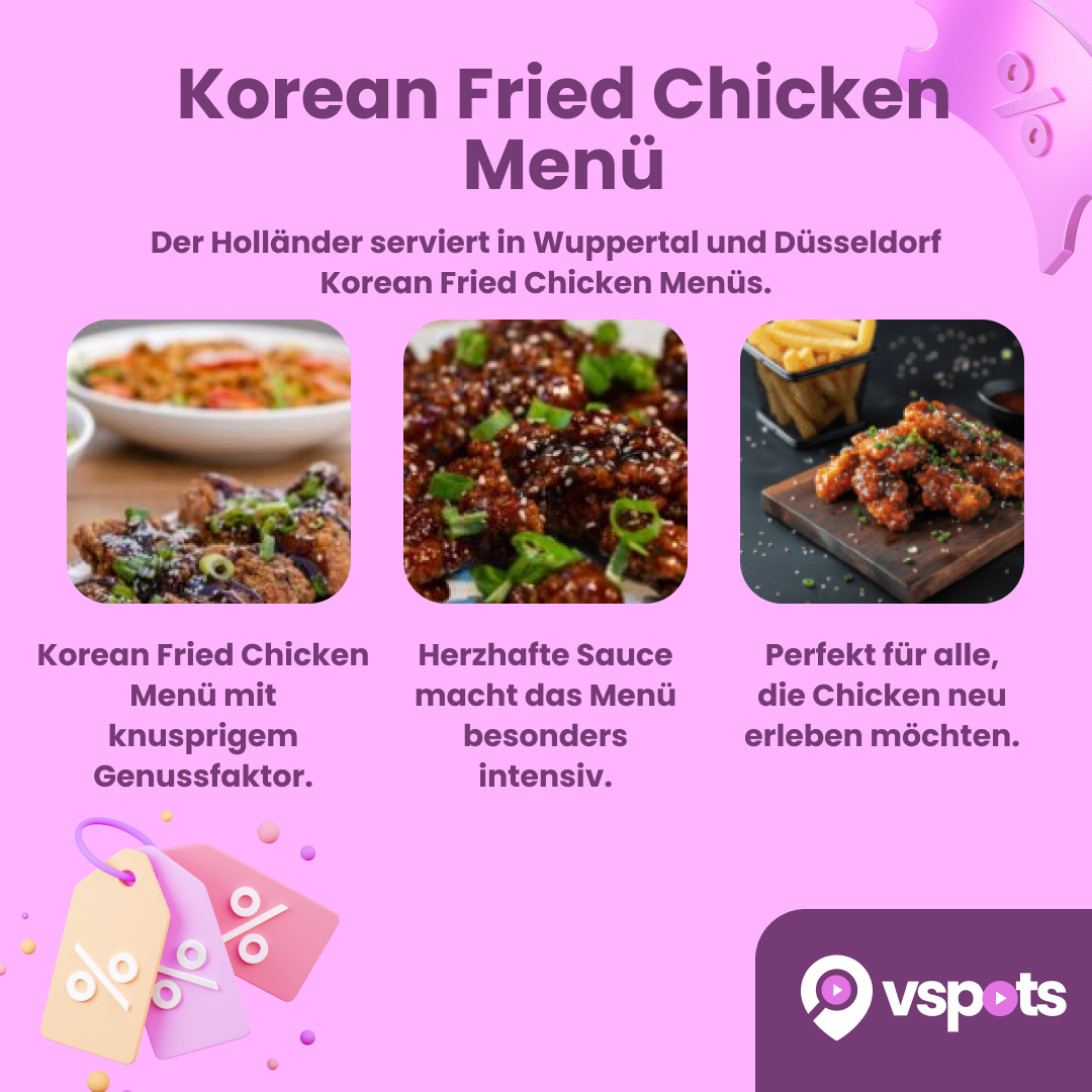 Korean Fried Chicken Menü – Bild 6