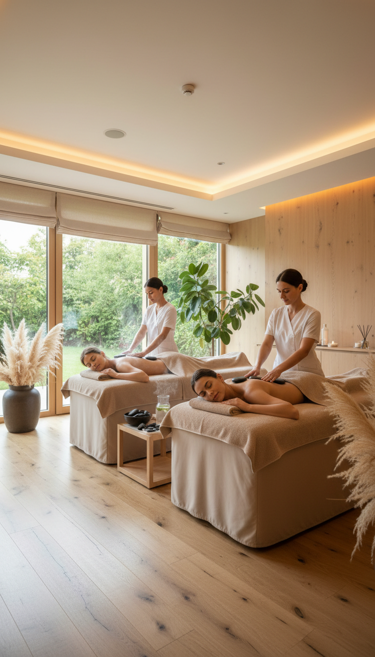 Hot-Stone Massage für 2 Personen – Bild 3