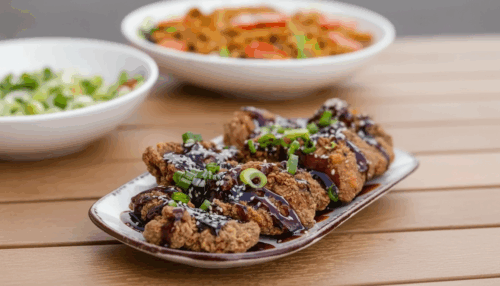 Korean Fried Chicken Menü