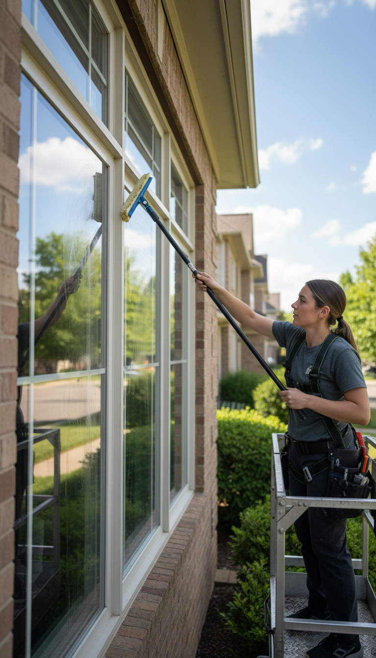Fensterreinigung für 7 Fenster – Bild 4